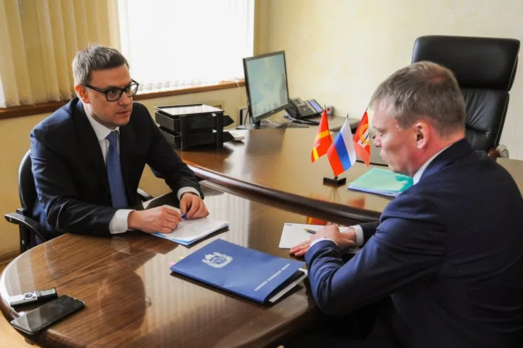 Алексей Текслер в Копейске. Челябинская область