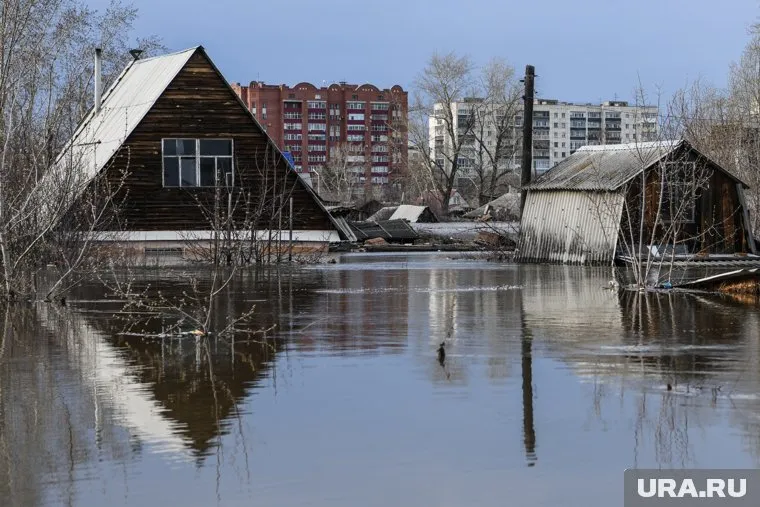 В Кургане замедлился рост воды в Тоболе, уточнили в МЧС