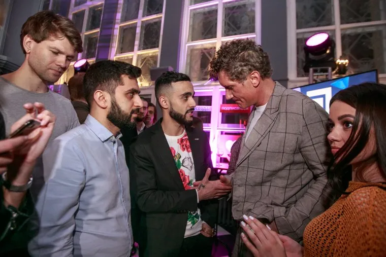 Открытие телеканала "Го" в Кампари-баре. Москва, бачурин илья, гасанов гусейн