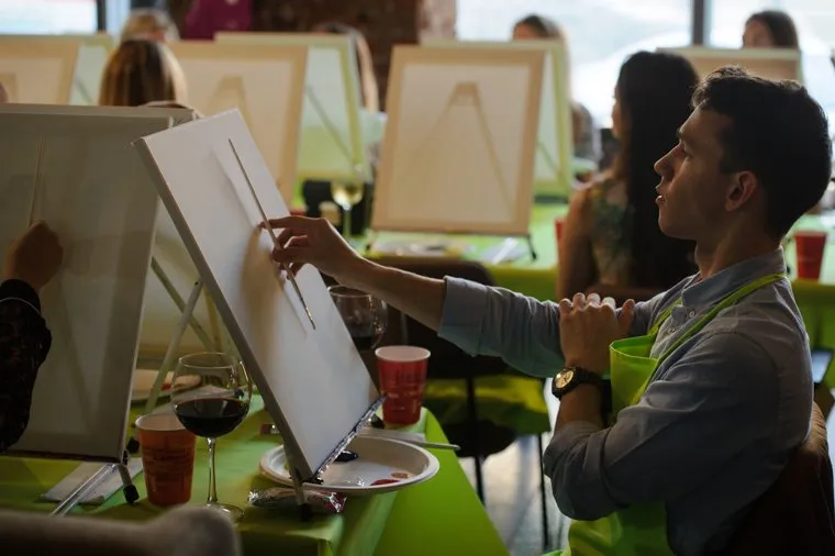 Мастер-класс по рисованию портрета в Eleven Bar. Екатеринбург