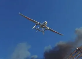 На предприятии вспыхнул пожар из-за атаки дрона: карта атак БПЛА за 23 июня