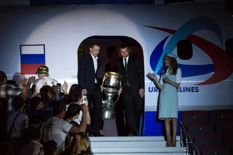 Кубок Гагарина. Арена «Металлург». Магнитогорск, кубок гагарина, воробьев илья, мозякин сергей