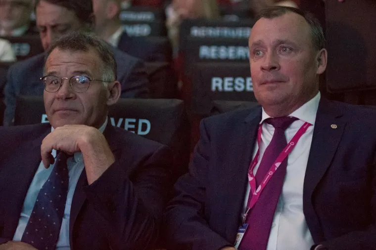 Торжественная церемония открытия ИННОПРОМ-2016 в ККТ "Космос". Екатеринбург, тунгусов владимир, орлов алексей