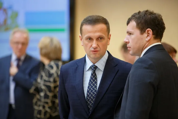 Первое заседание Законодательного собрания Свердловской области шестого созыва. Екатеринбург