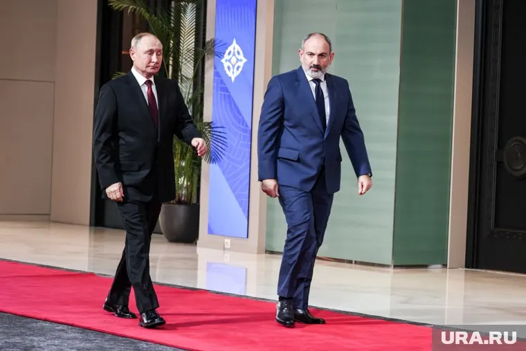 Встреча Путина и Пашиняна происходит в стенах Кремля