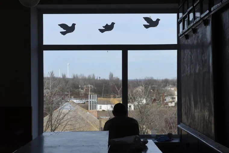 Беженцы из Мариуполя в Безыменном. ДНР