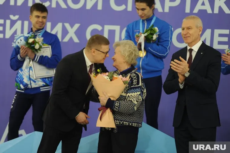 Лидия Скобликова (в центре) шесть раз становилась олимпийской чемпионкой