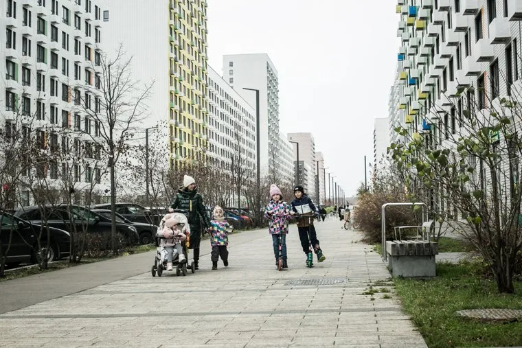 Трудовые мигранты в "Испанских кварталах" и Новой Москве. Москва