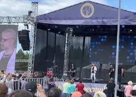 Группа «Белый орел» выступила на фестивале в Челябинской области