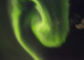 Небо над Ямалом озарило северное сияние