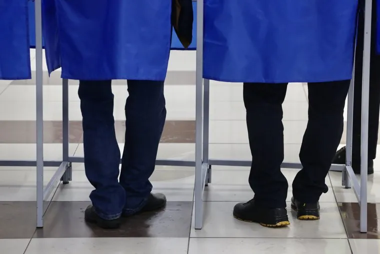 Выборы и голосование на участке. Тюмень