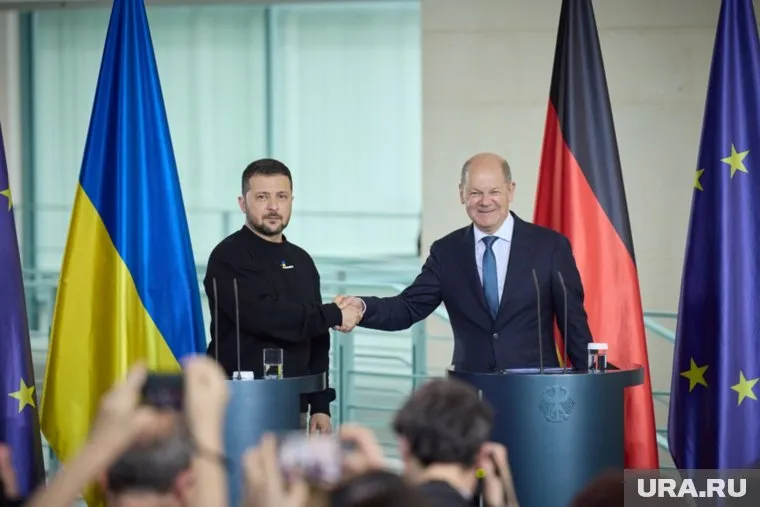 Германия продолжает поддерживать Украину, что нравится Владимиру Зеленскому