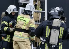 МЧС показало кадры с места взрыва в ТЦ во Владикавказе