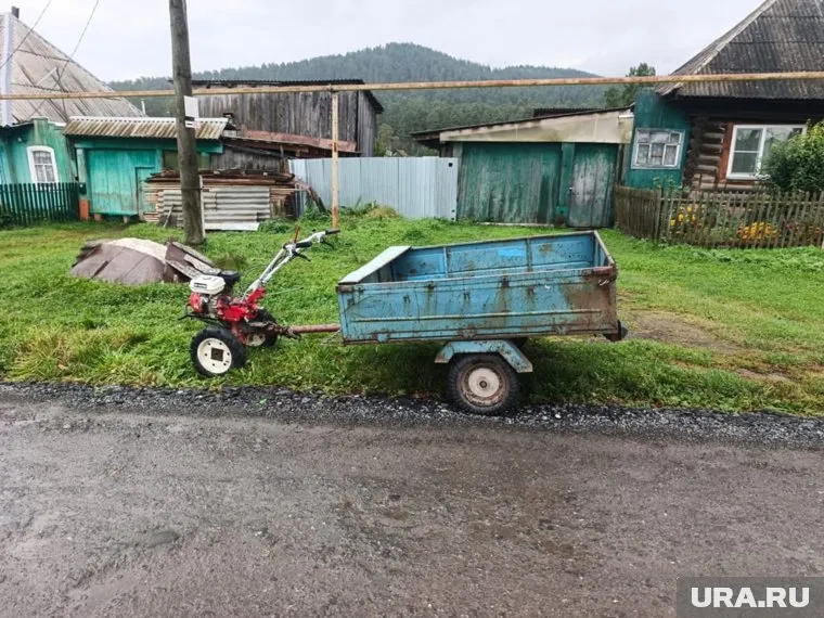 За пьяную езду у водителя конфисковали мотоблок 