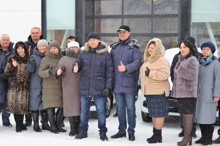 Вручение машин скорой медицинской помощи. Курган