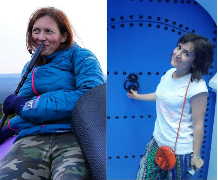 Девушки любили путешествия