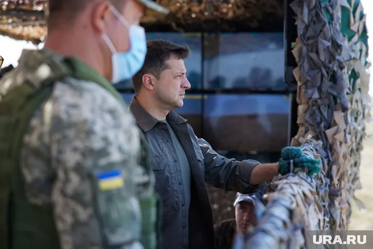 Владимир Зеленский посетил Харьковскую область