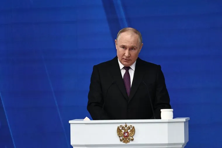 Послание президента Федеральному Собранию. Москва