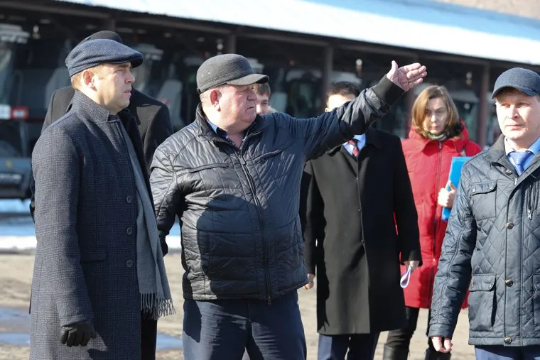 Визит врио губернатора Шумкова в Притобольный район. Курган