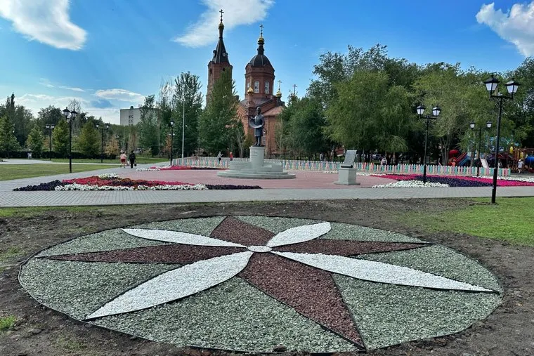 Открытие камня, на месте которого установят памятник Святителю Николаю Чудотворцу . Курган