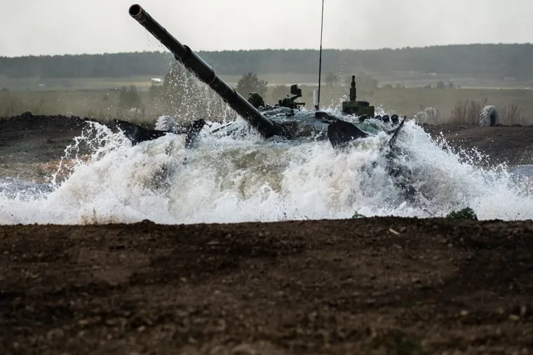 Всеармейский этап конкурса АрМИ-2021 «Танковый биатлон». Челябинская область