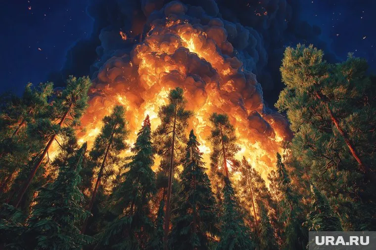 В Турции бушуют лесные пожары