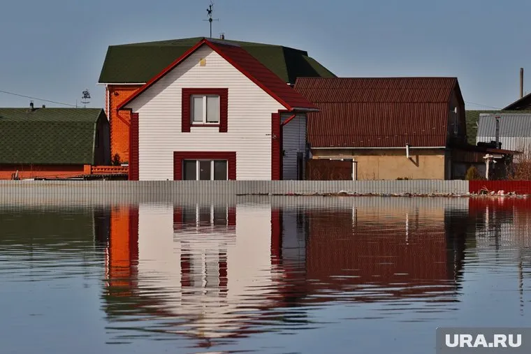 В Кургане уровень Тобола достиг отметки 1015 см