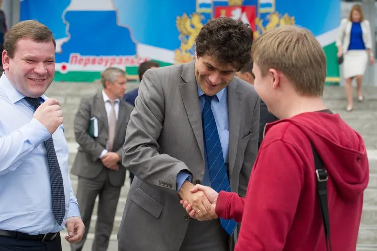 Выездное заседание правительства Свердловской области в Первоуральске, ноженко дмитрий, высокинский александр, ольшанников антон