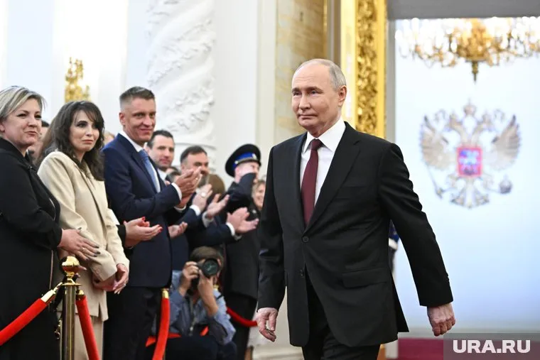 Владимир Путин вступил в должность президента России
