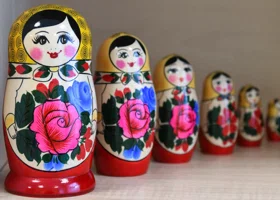 В Индии появилась огромная матрешка