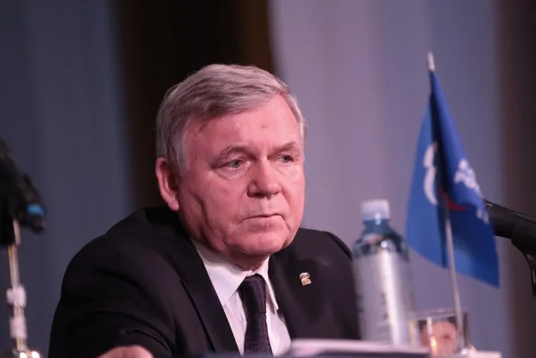 Отчетная конференция отделения партии Единая Россия в Пермском крае. Пермь, конференция, единая россия, демкин николай