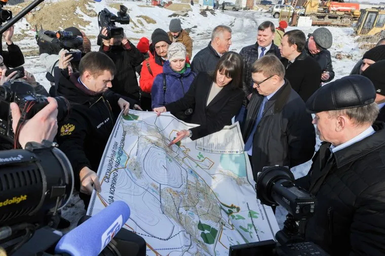 Рабочая поездка врио губернатора Алексея Текслера в Коркино и Полетаево. Челябинская область
