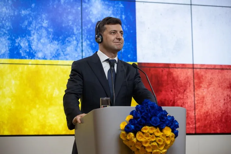 Владимир Зеленский, президент Украины. Сайт президента Украины