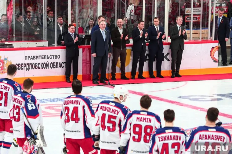 Матч «Автомобилист» – ЦСКА в УГМК Арена. Екатеринбург 