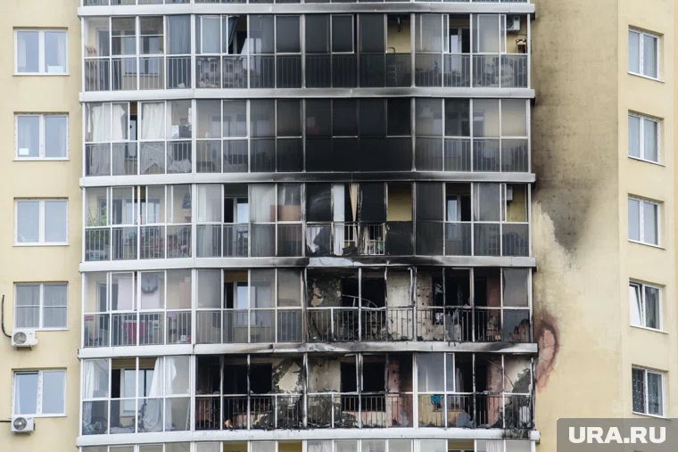 В Кургане за выходные горели квартиры в пятиэтажных домах (архивное фото)