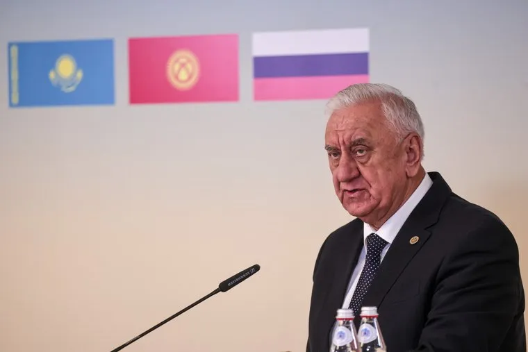 Заявление для прессы Михаила Мишустина на заседании совета Евразийского экономического союза. Алма-ата.