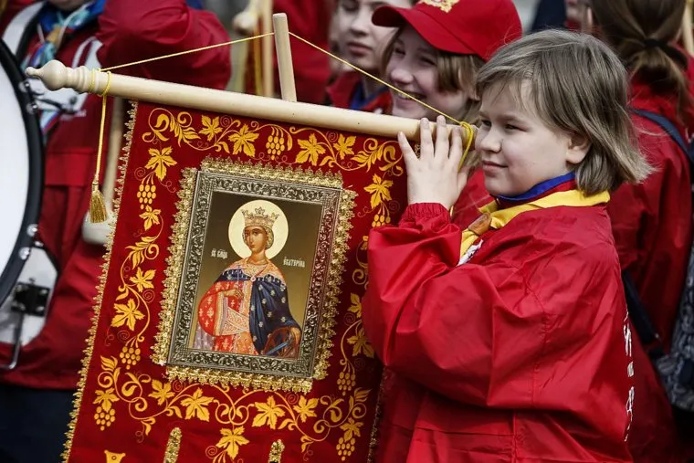 Прибытие благодатного огня. Екатеринбург