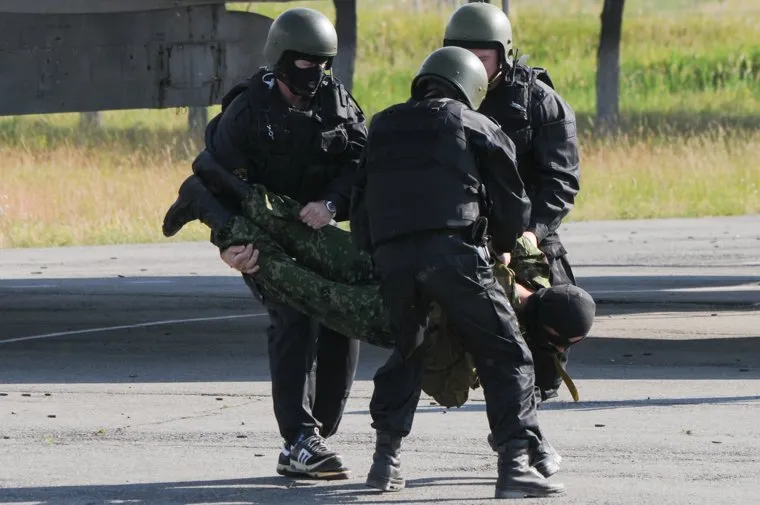 Спецназ. Учения. Армия. Терроризм. Челябинск.