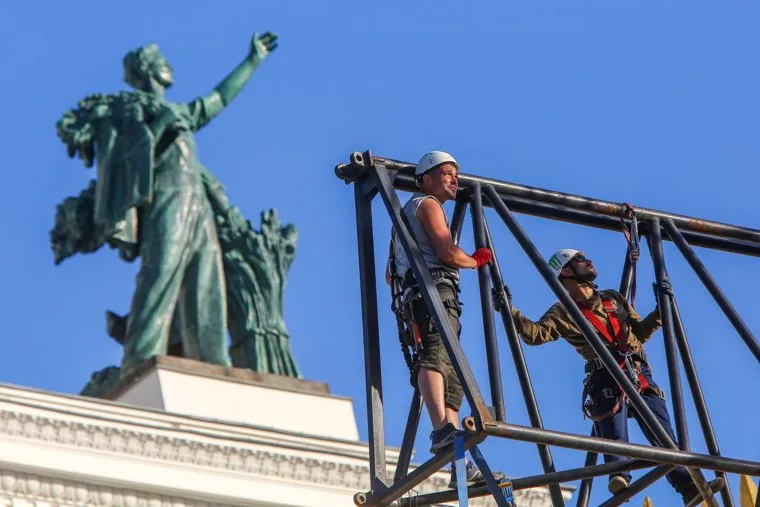 Фонтан "Дружба народов" на ВДНХ. Москва