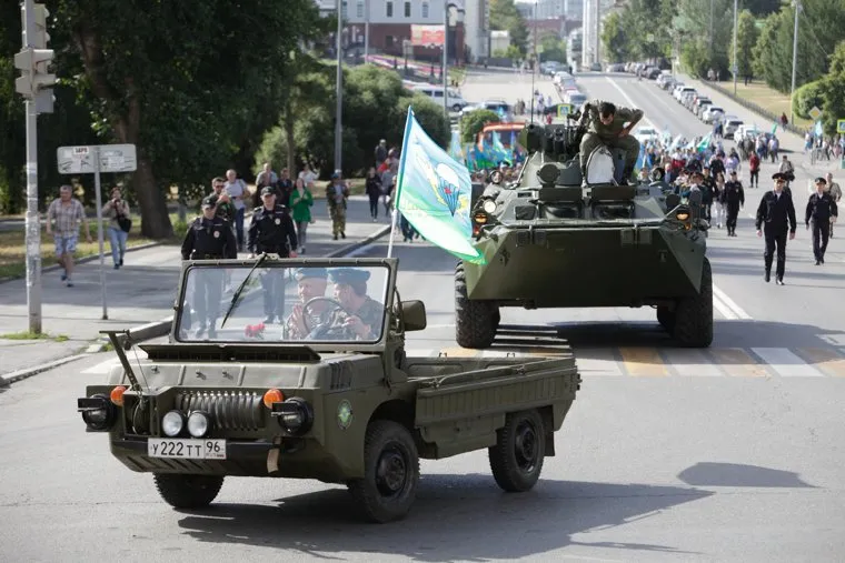 День ВДВ. Екатеринбург