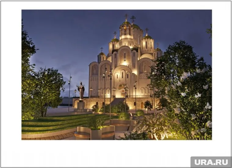 Высота храма достигнет 66 метров