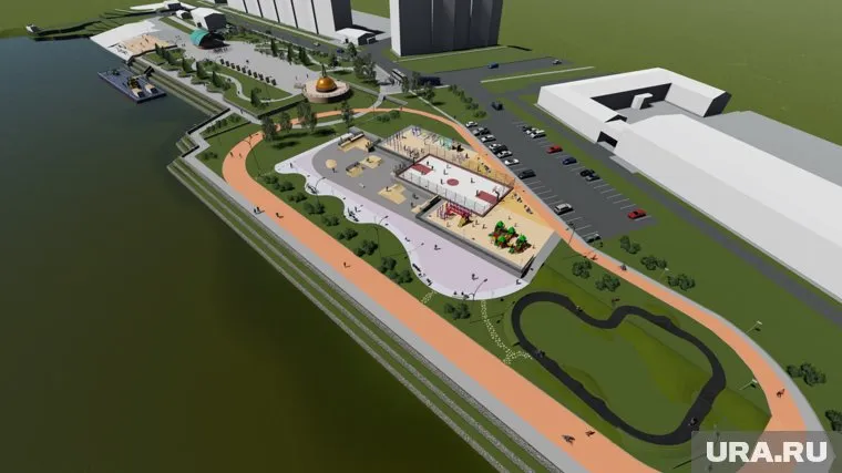 Власти предлагают прогулочную зону предусмотреть при благоустройстве набережной