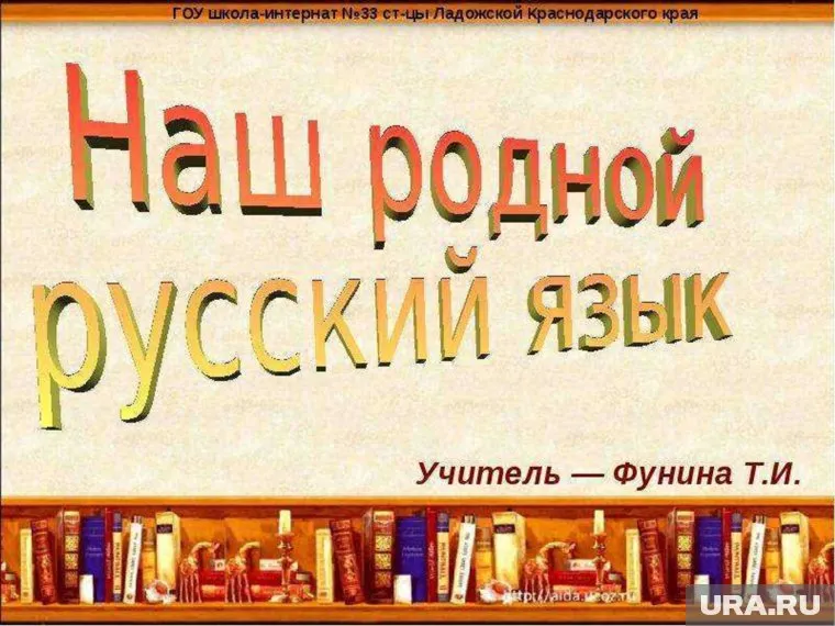 Русский язык станут изучать в рамках двух предметов