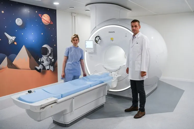 Новая установка МРТ в Областной детской клинической больнице. Екатеринбург