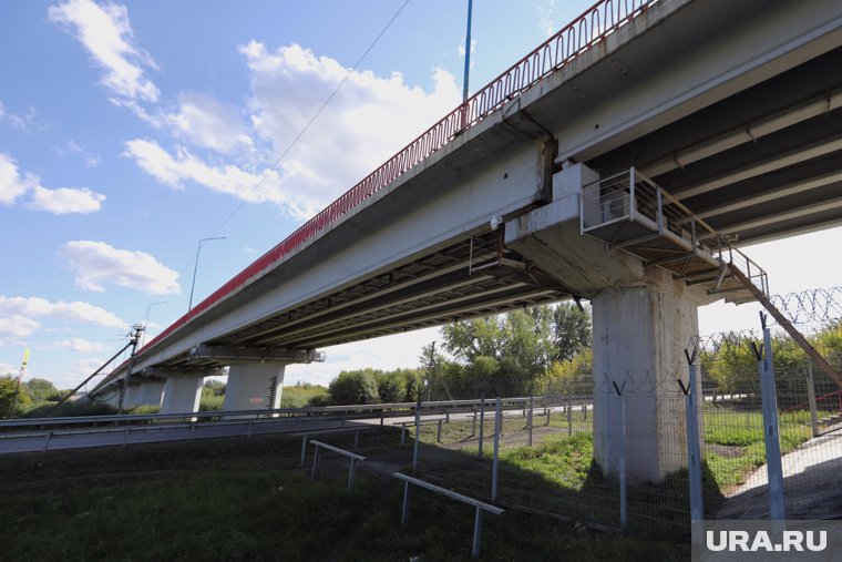 В курганском округе закончили ремонт моста через Тобол. Фото