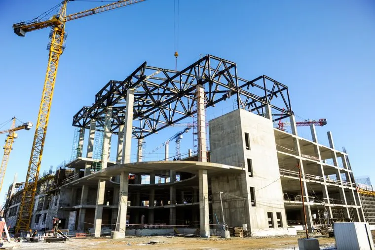 Строительство РМК-Арены. Челябинск