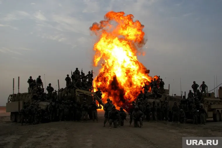 В Ираке взорвалась военная база