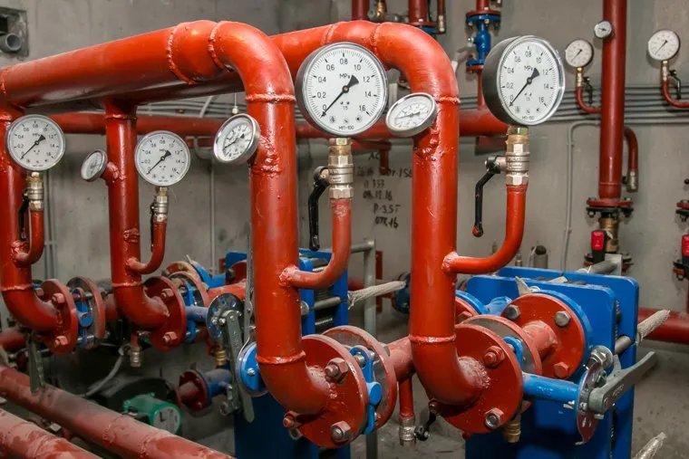 Разное.Курган, система контроля отопления, приборы давления