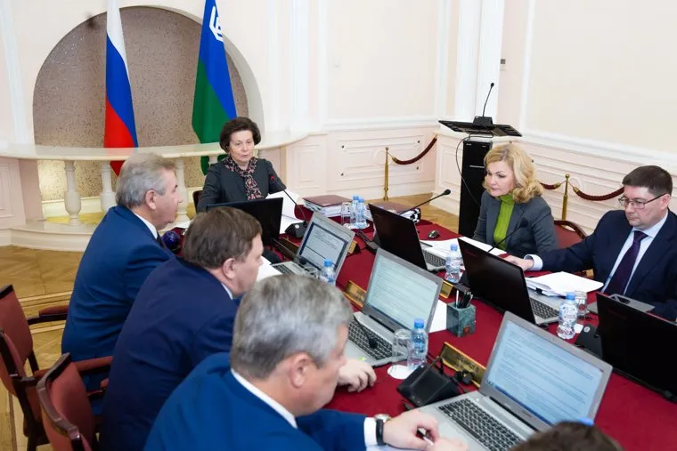 Заседание правительства ХМАО. Ханты-Мансийск