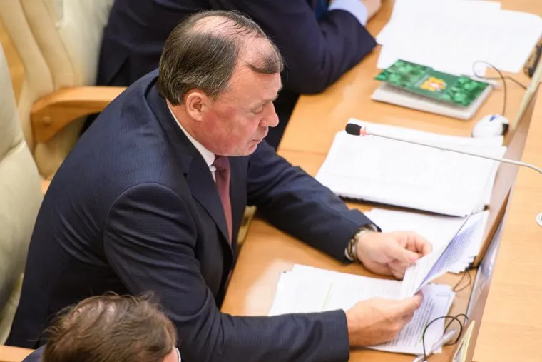 Заседание в заксобрании с полпредом по нацпроектам. Екатеринбург